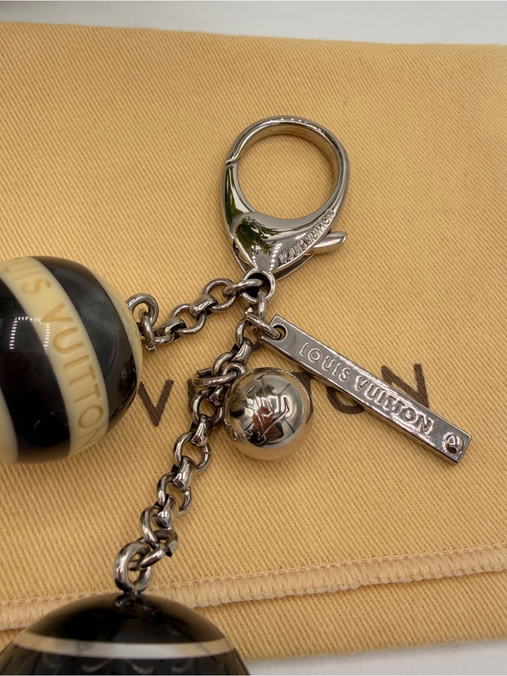 Louis Vuitton Mini Lin Croisette Bag Charm - Picture 6 of 9